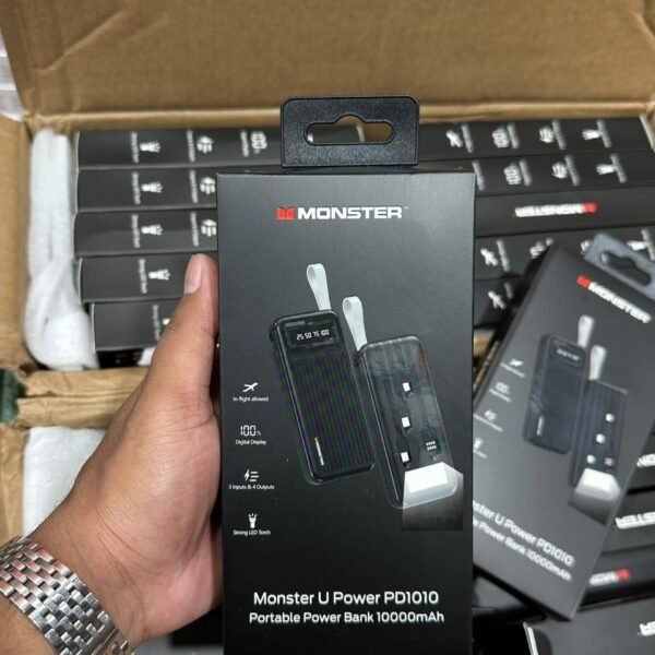 Monster U Power PD1010 Power Bank 10000Mah